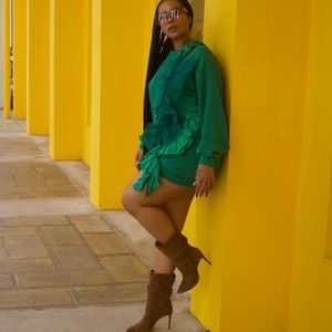 Ruffle Some Feathers Sweatshirt